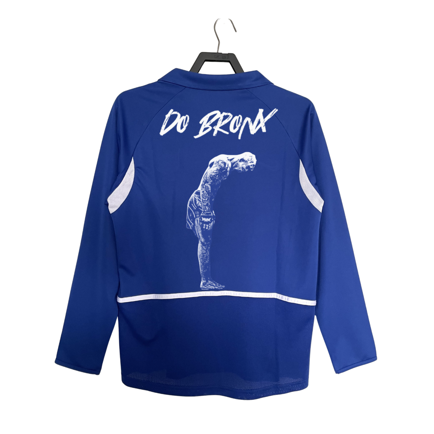 Charles Oliveira Long Sleeve T-Shirt Blue