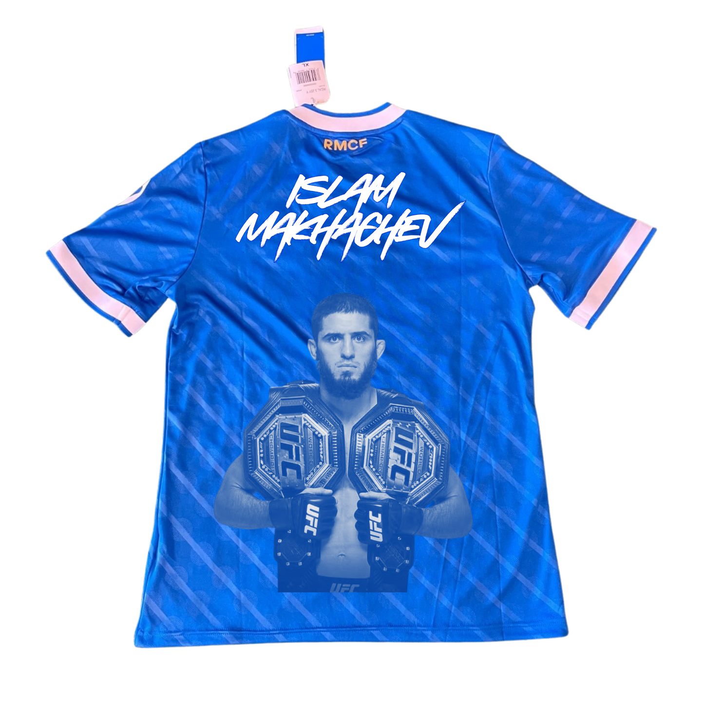Islam Makhachev Double Champ Blue